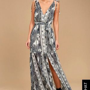 Lulu tribal print dress